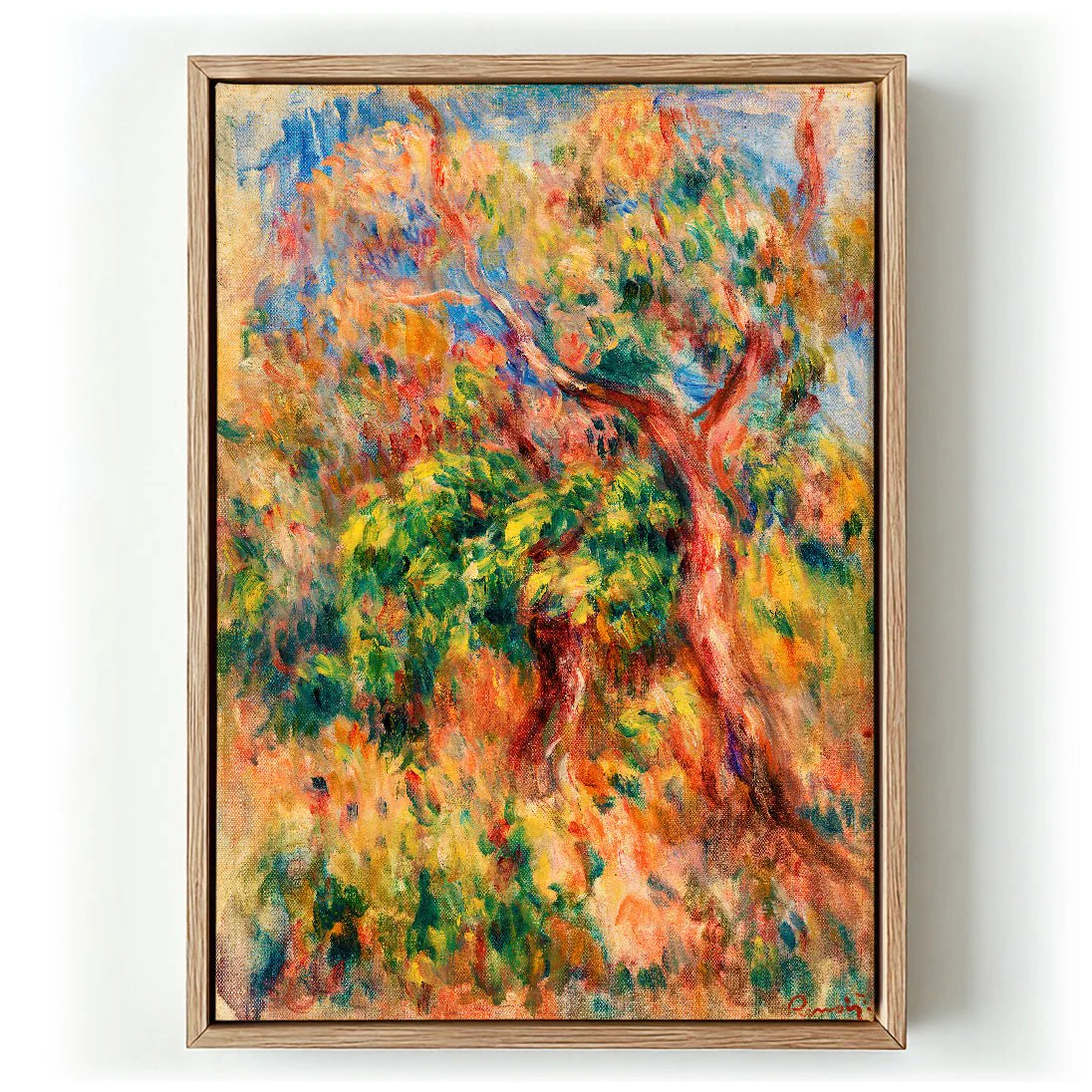 Landscape Painting by Pierre A. Renoir