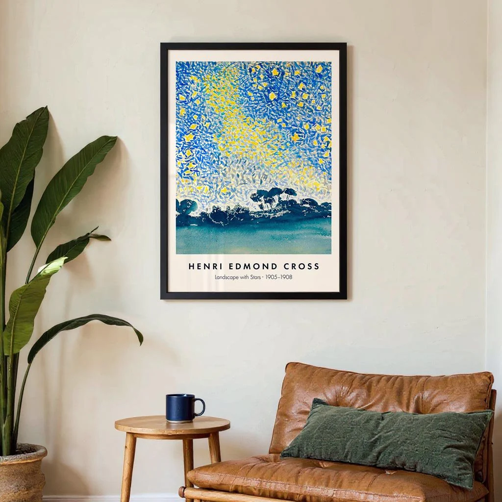 Landscape with Stars by Henri Edmond Cross - Image 3