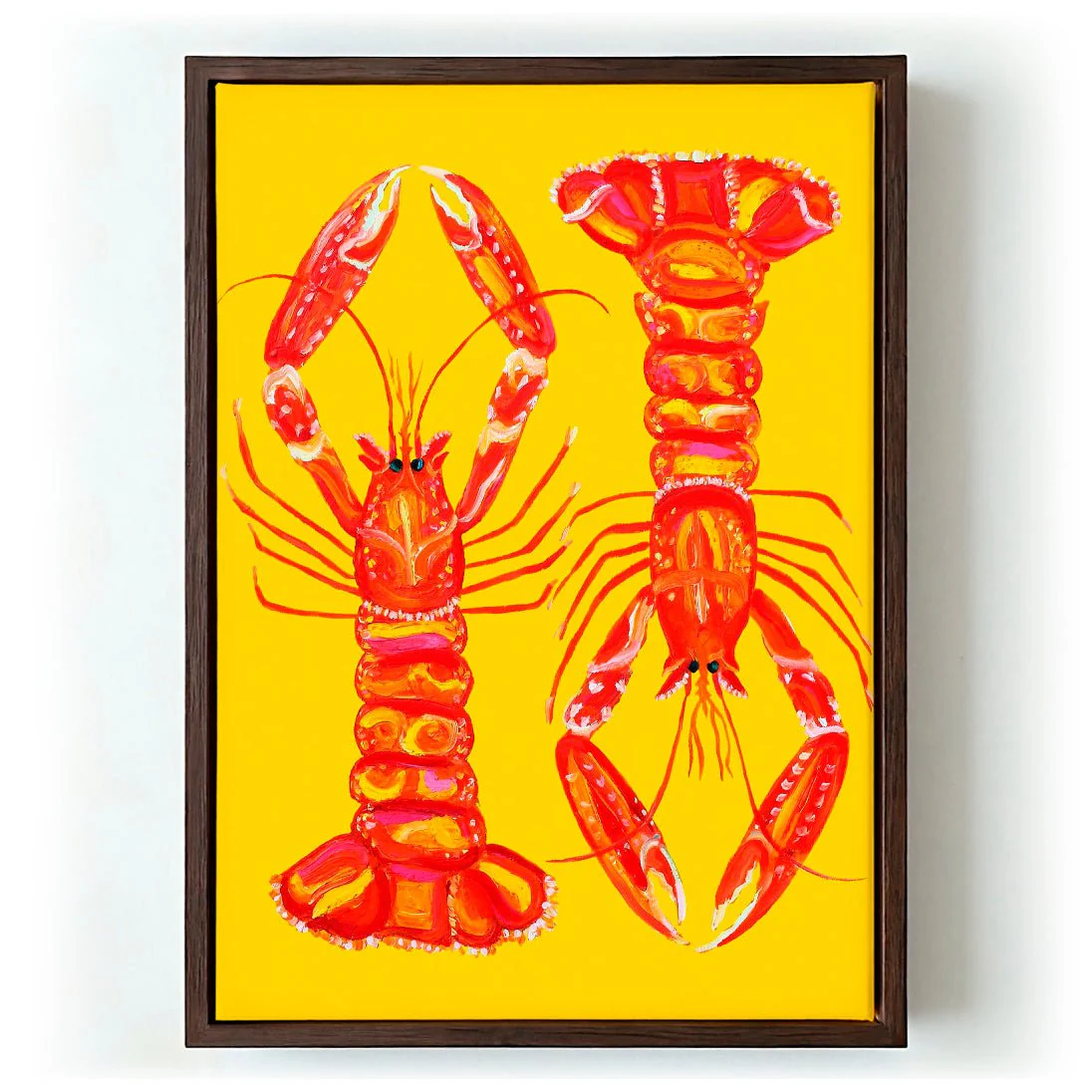 Langoustines On Yellow by Alice Straker - Image 6