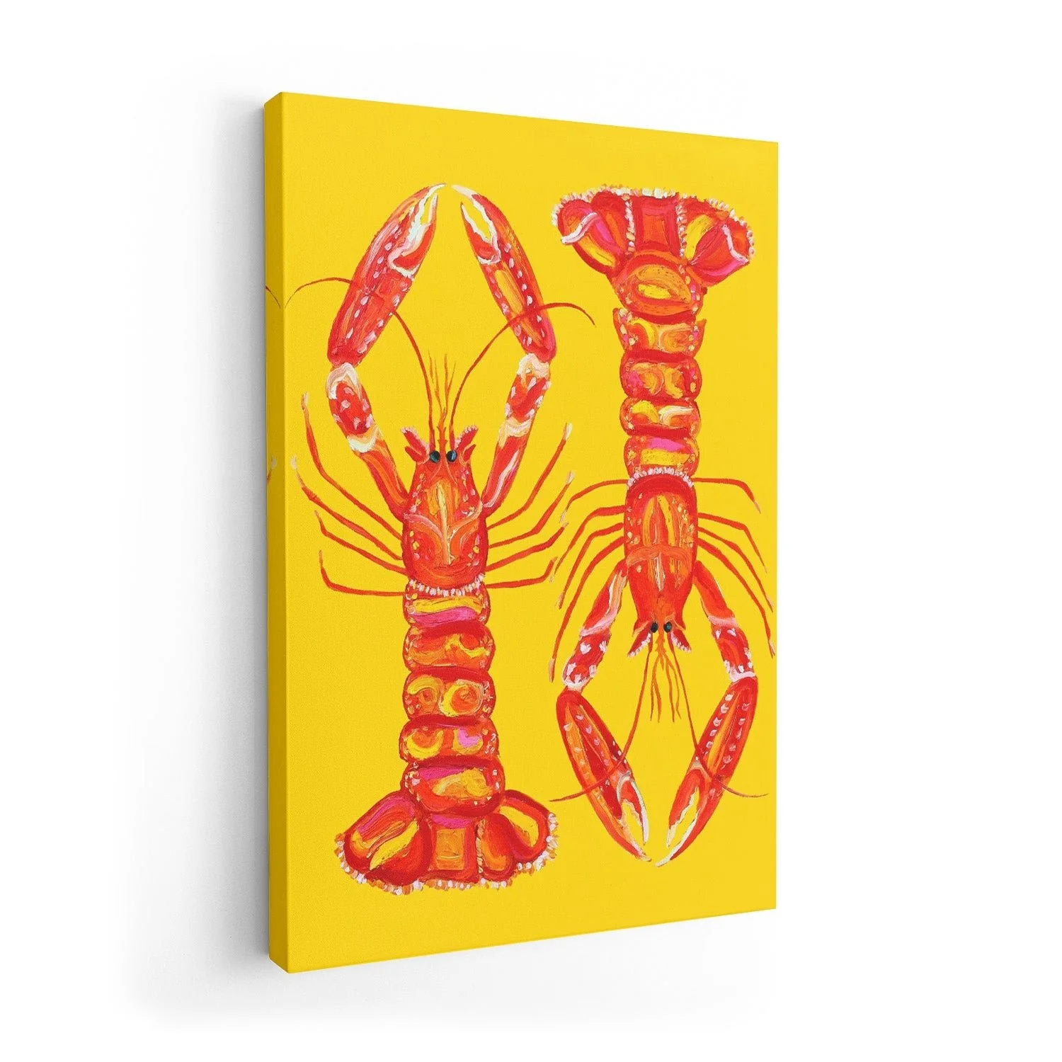 Langoustines On Yellow by Alice Straker - Image 7