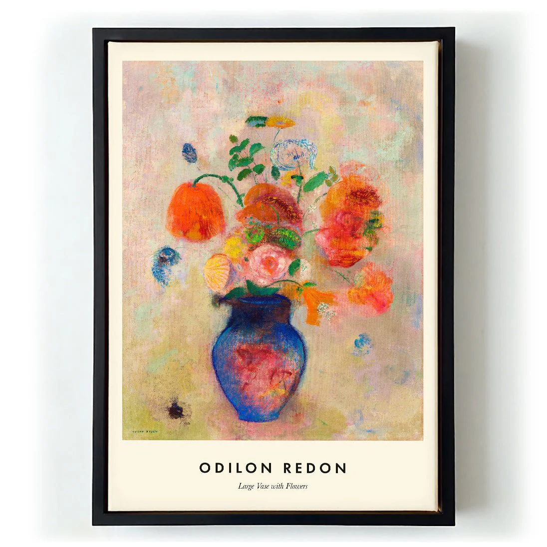 Large Vase with Flowers by Odilon Redon - Image 6