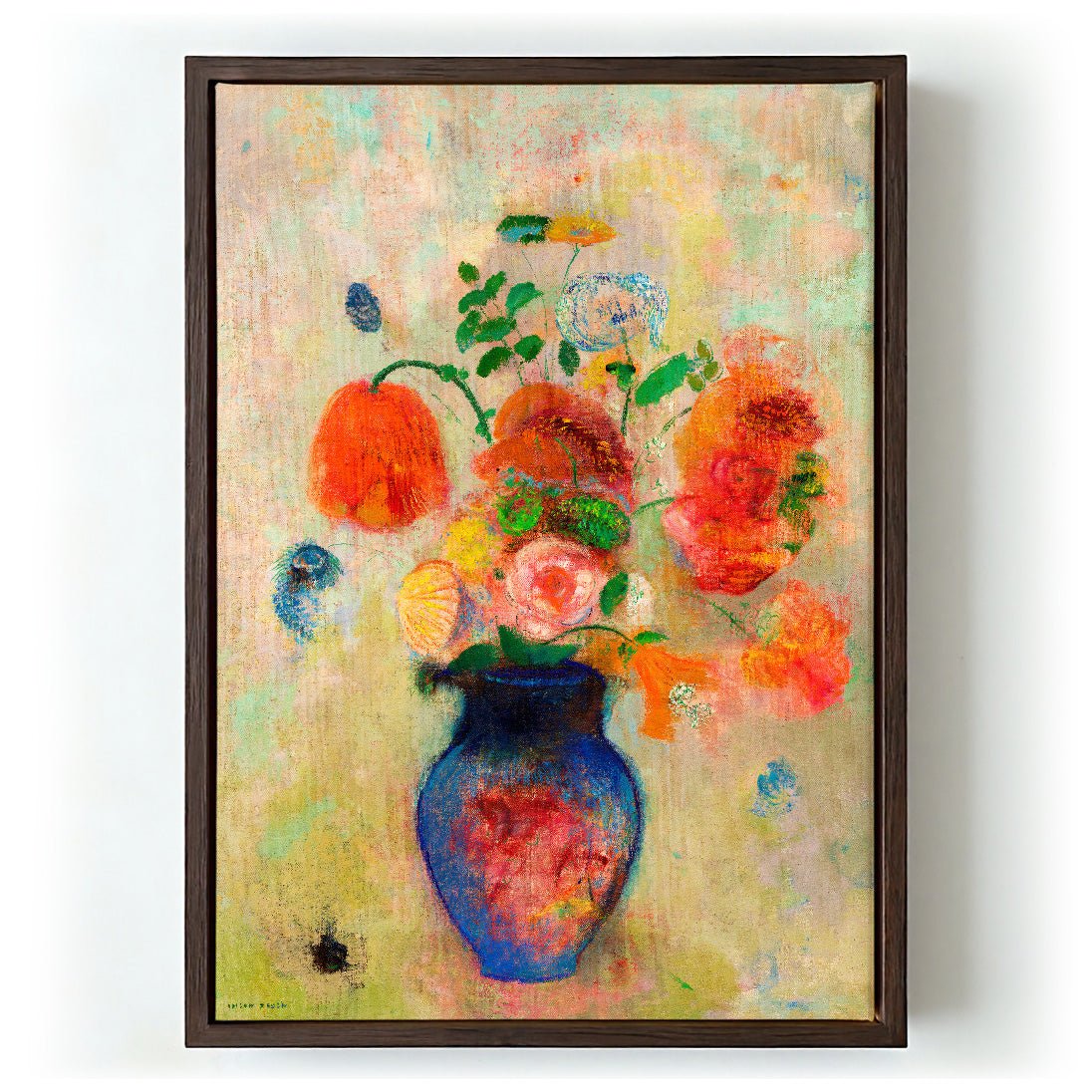 Large Vase with Flowers Painting by Odilon Redon - Image 5