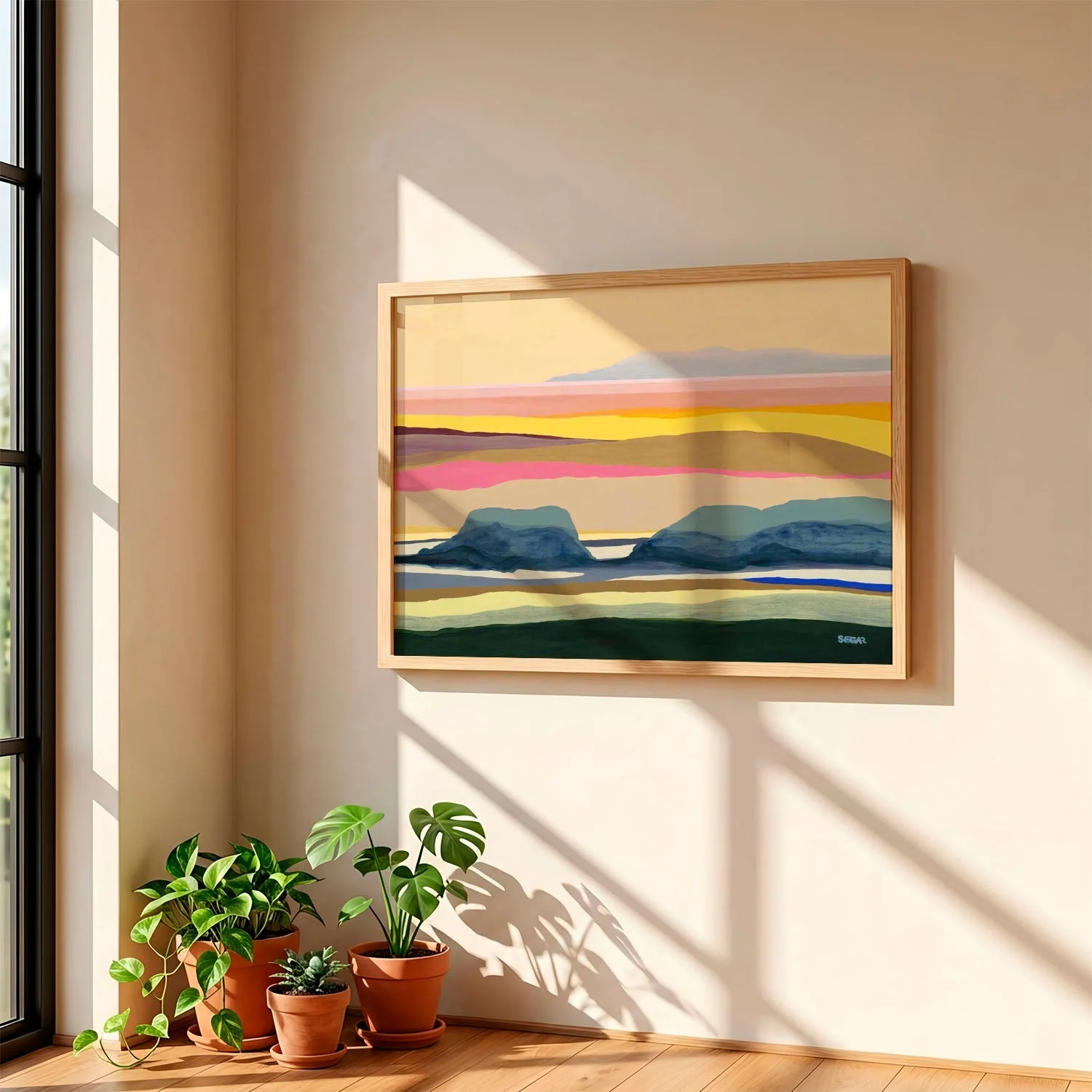 Layered Desert Horizon by Angela Seear - Image 3