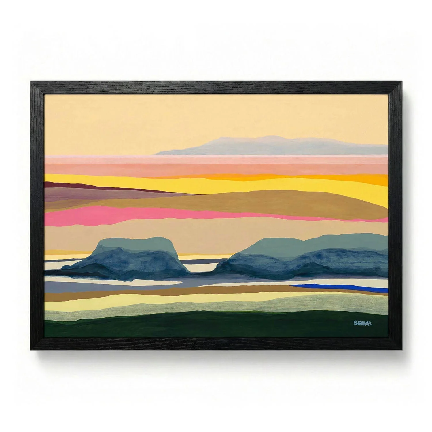 Layered Desert Horizon by Angela Seear - Image 5