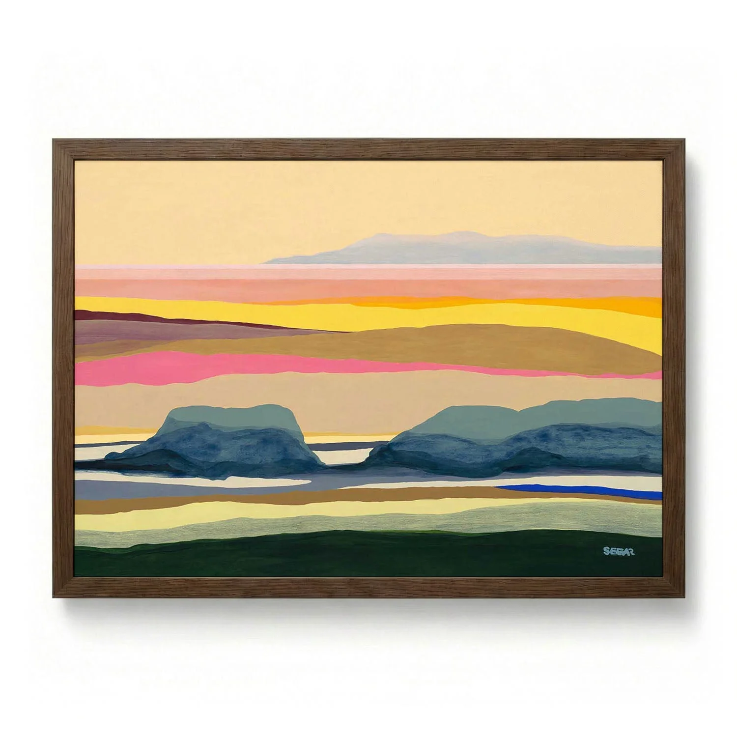 Layered Desert Horizon by Angela Seear - Image 6
