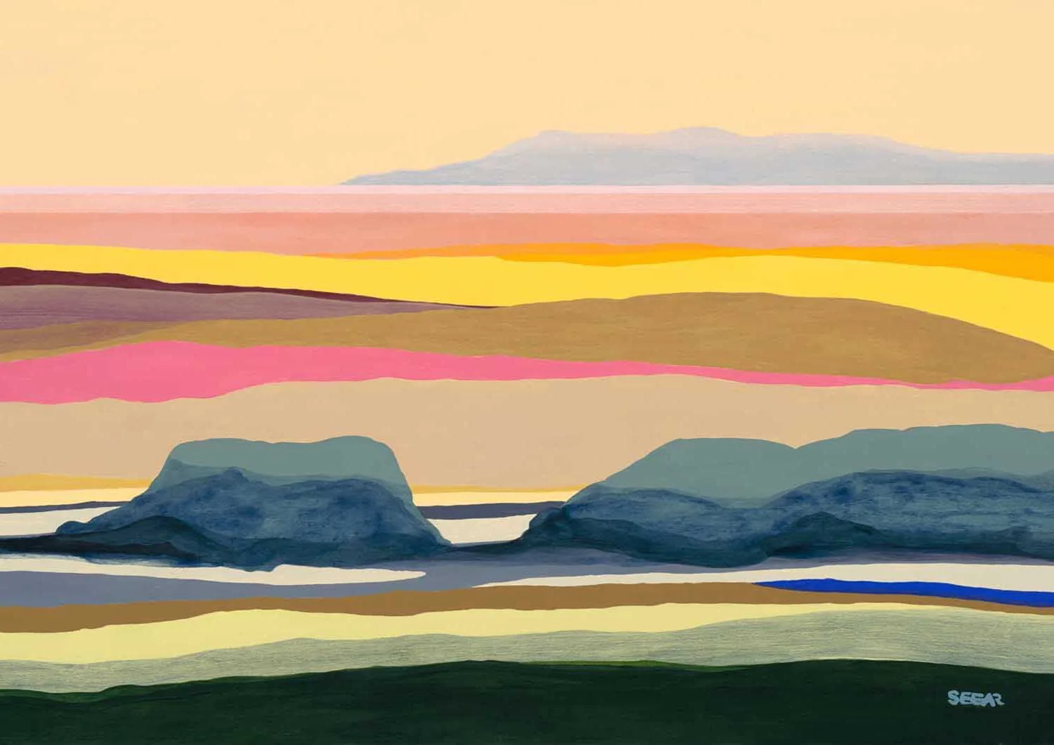 Layered Desert Horizon by Angela Seear - Image 7