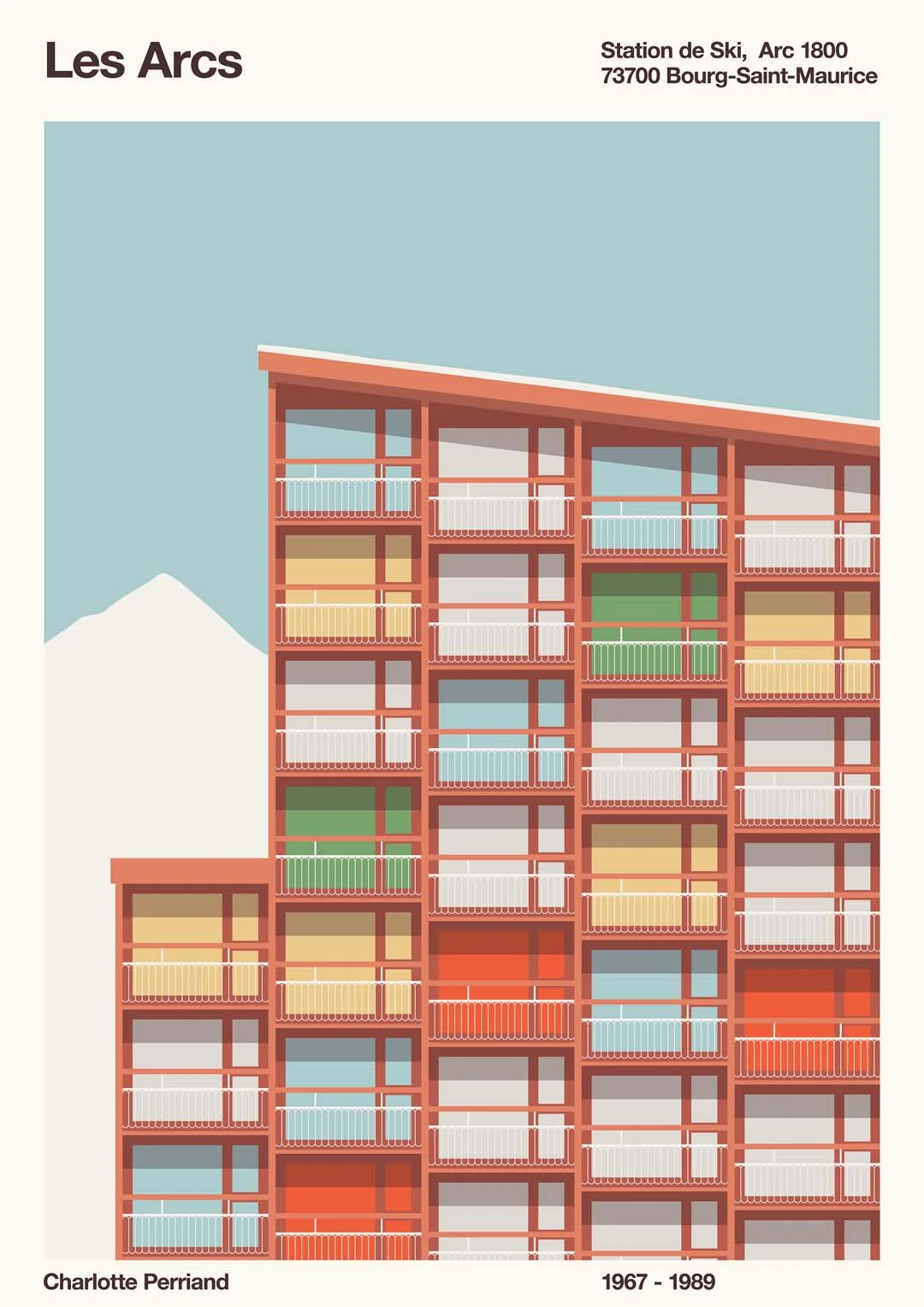 Les arcs, Charlotte Perriand by Florent Bodart - Image 5
