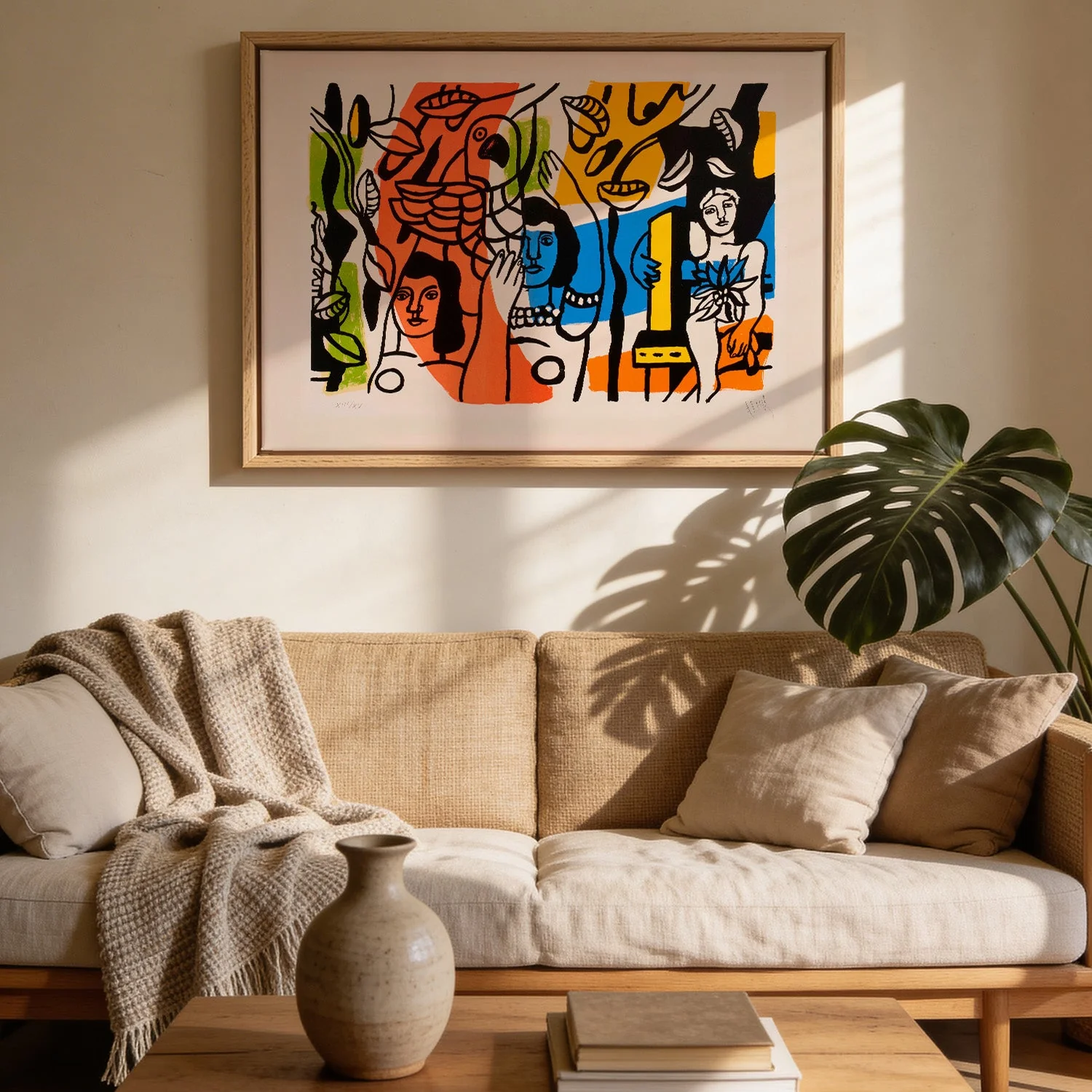 Les femmes au perroquet by Fernand Léger - Image 4