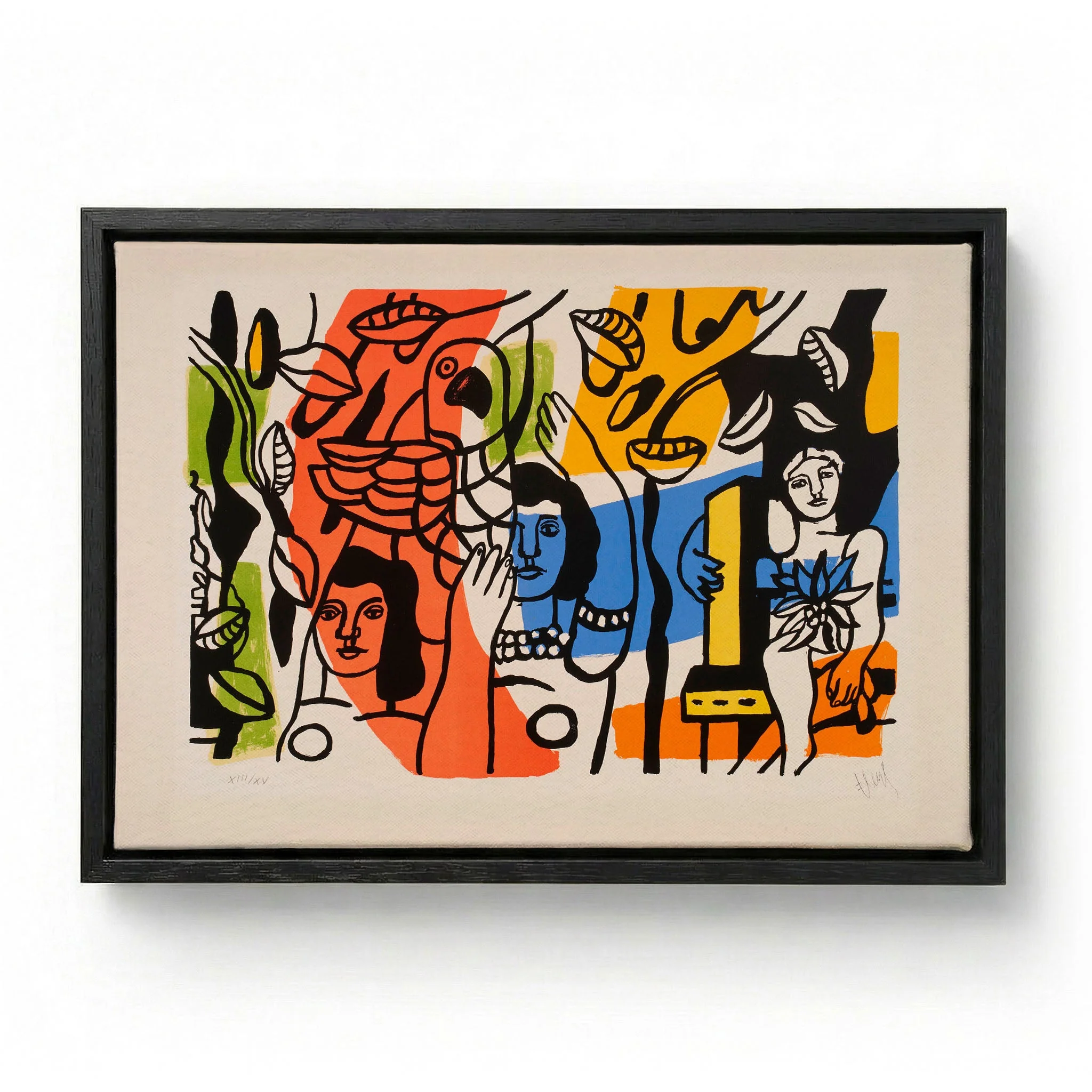 Les femmes au perroquet by Fernand Léger - Image 6