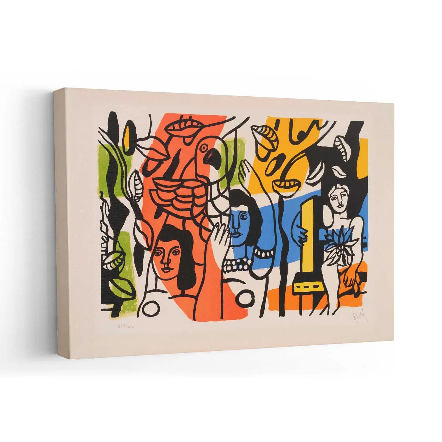 Les femmes au perroquet by Fernand Léger - Image 7