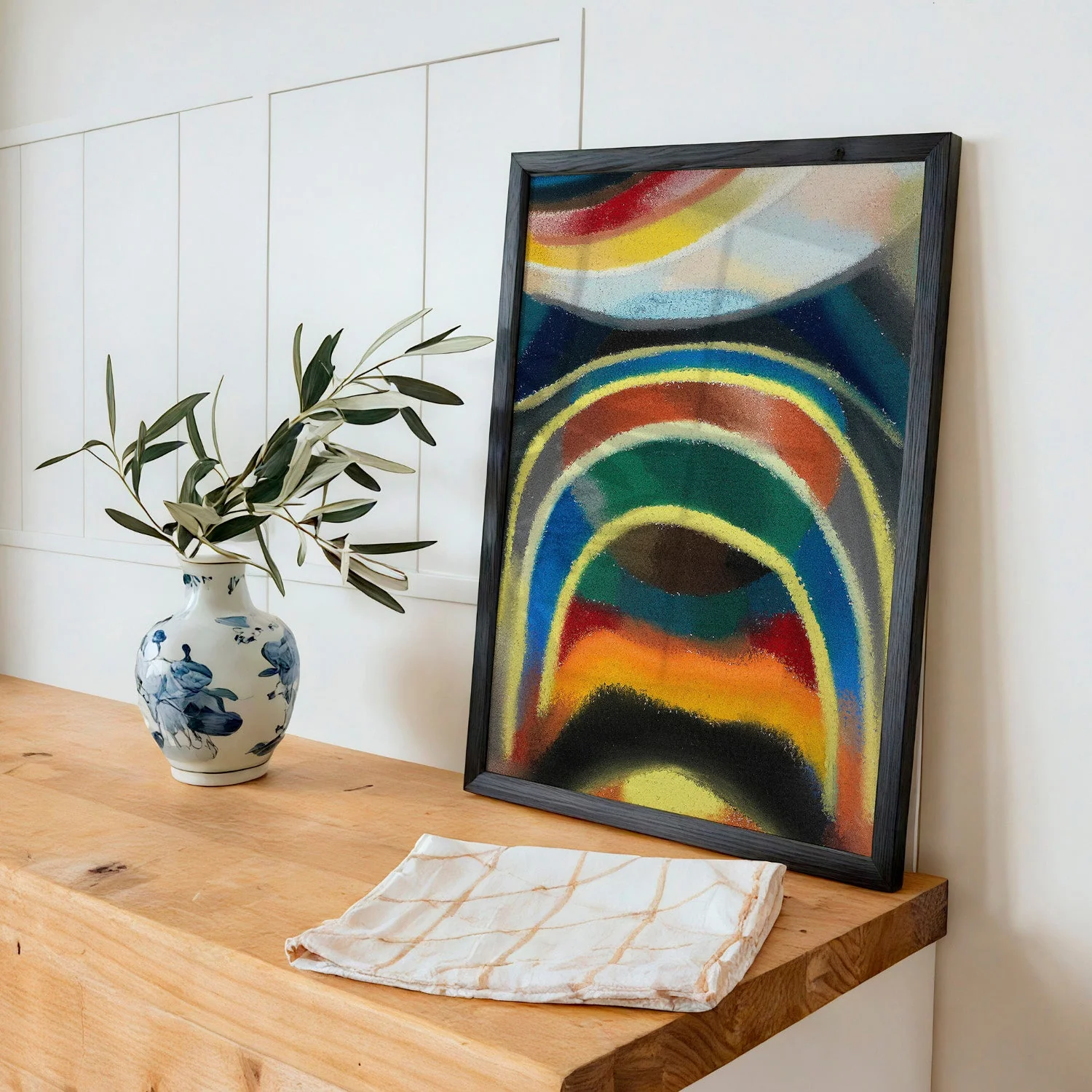 Lichtkreise - Kosmischer Regenbogen by Otto Freundlich - Image 3