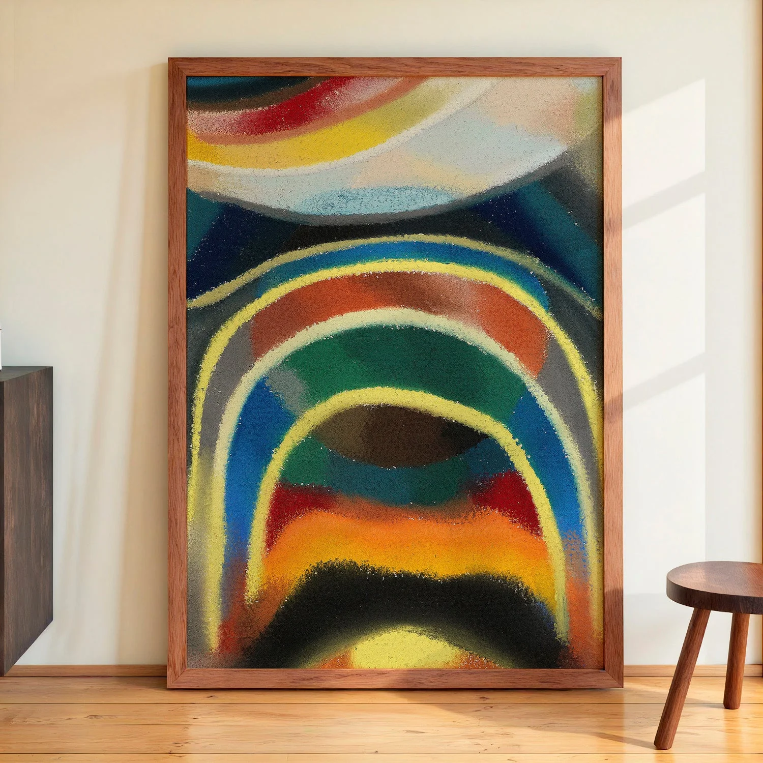 Lichtkreise - Kosmischer Regenbogen by Otto Freundlich - Image 4