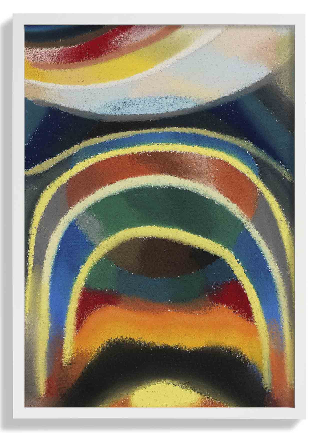 Lichtkreise - Kosmischer Regenbogen by Otto Freundlich - Image 5