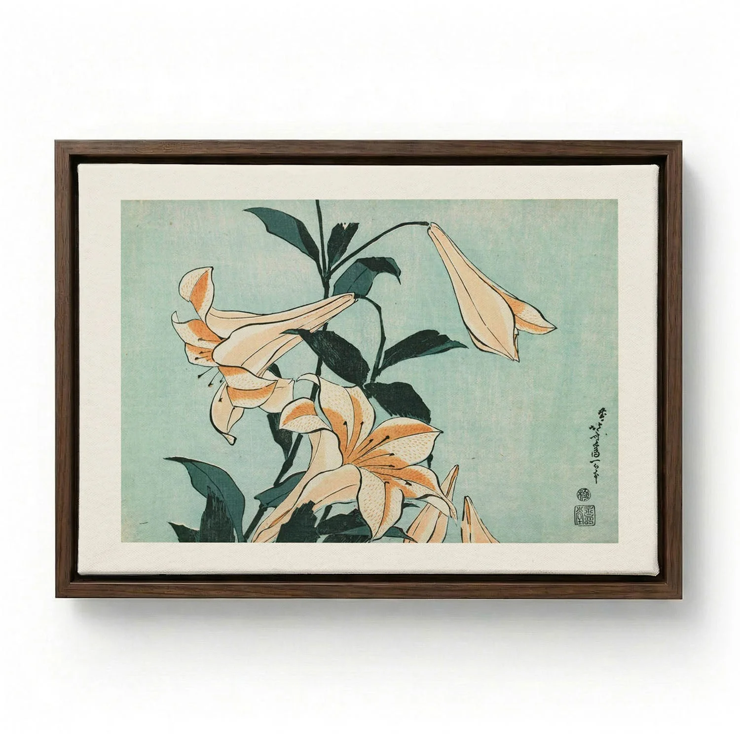 Lilies by Katsushika Hokusai - Image 6
