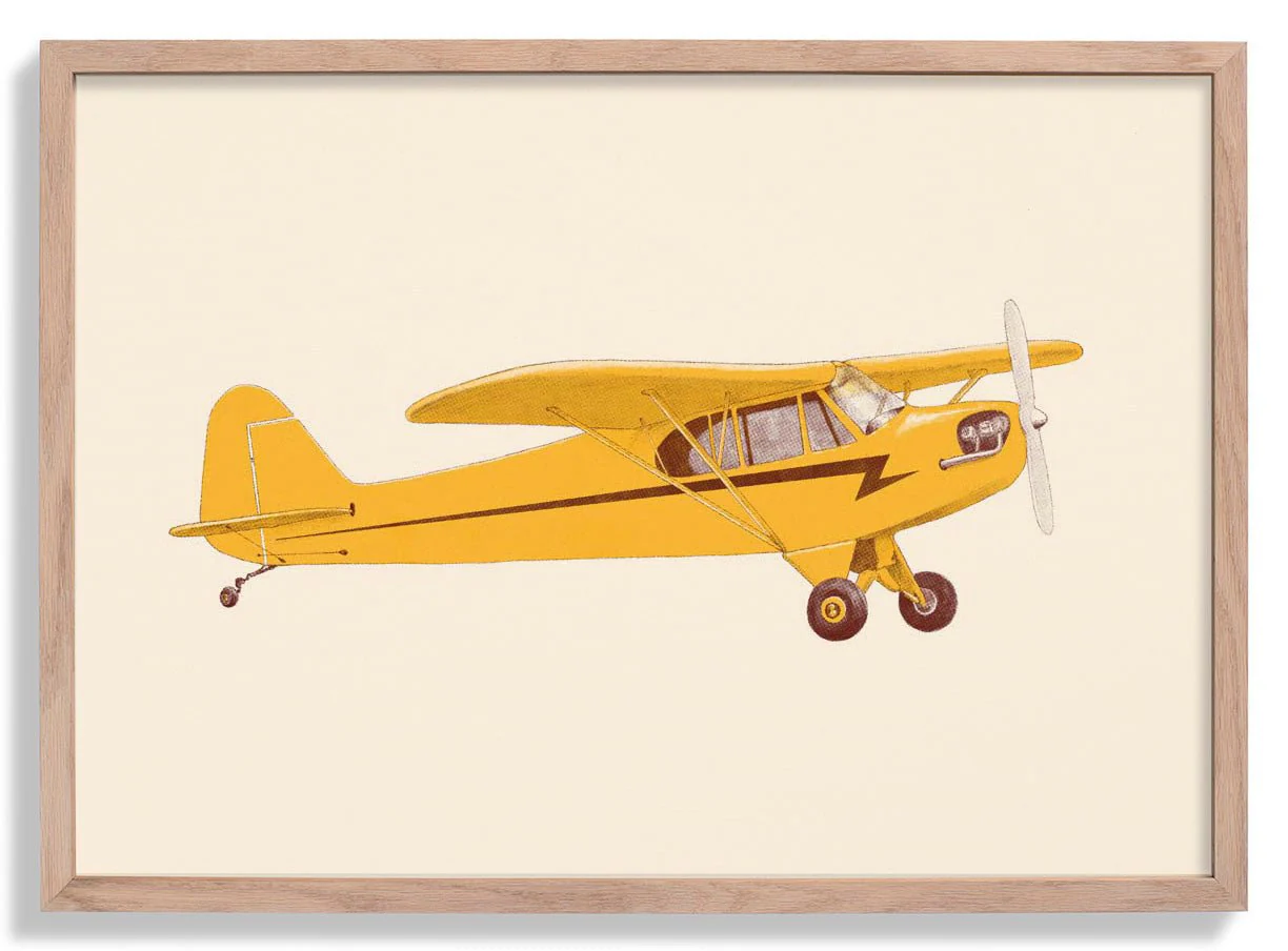 Little Yellow Club - Plane by Florent Bodart