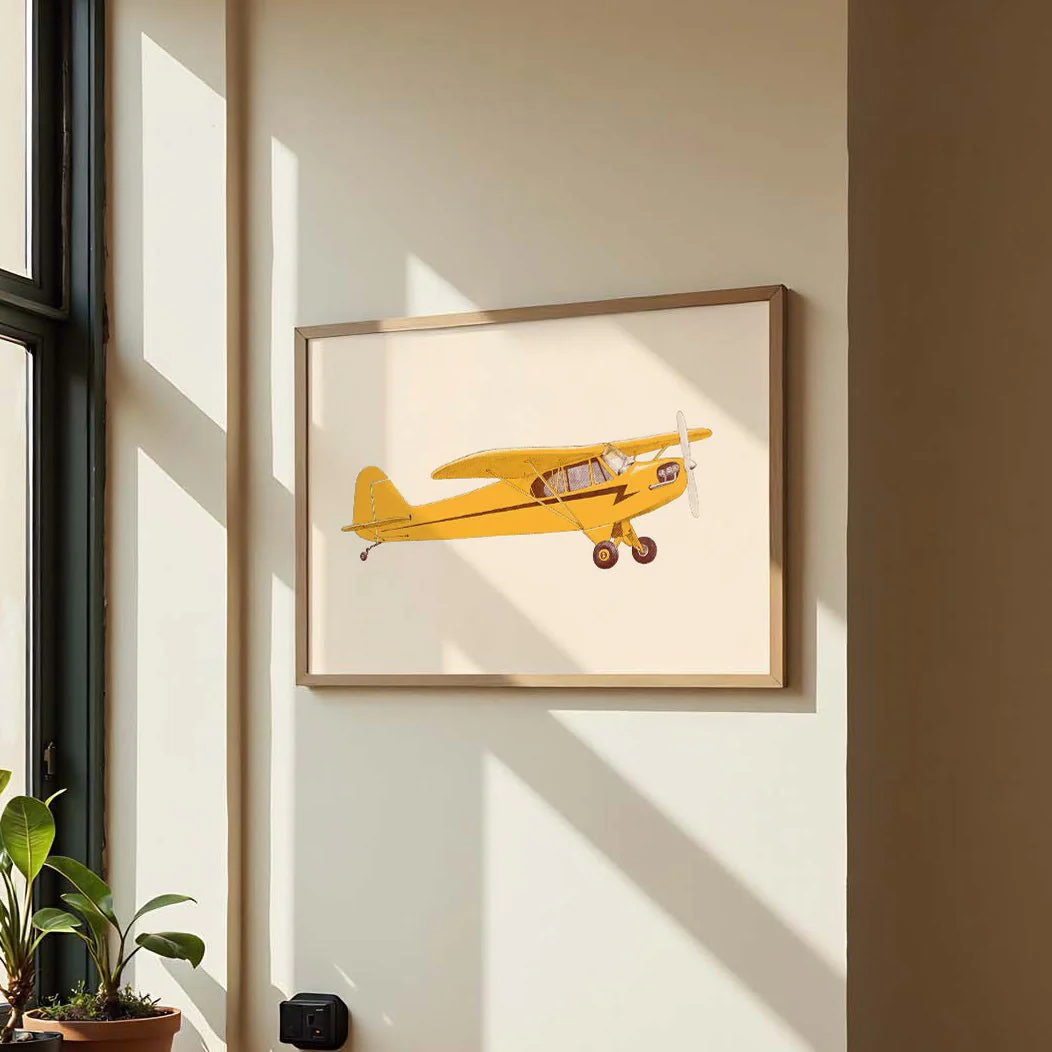 Little Yellow Club - Plane by Florent Bodart - Image 3