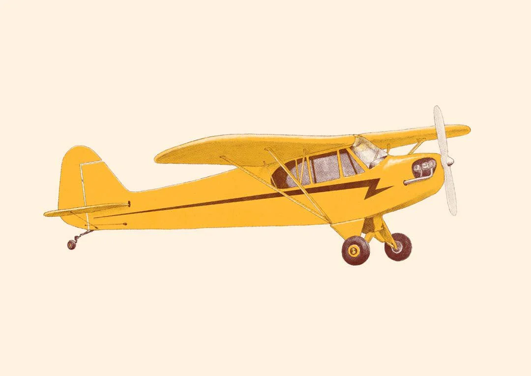 Little Yellow Club - Plane by Florent Bodart - Image 8