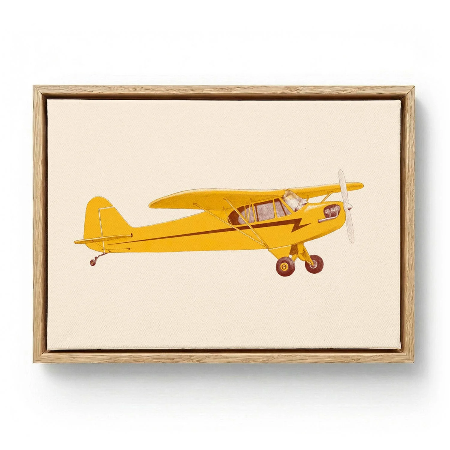 Little Yellow Club - Plane by Florent Bodart