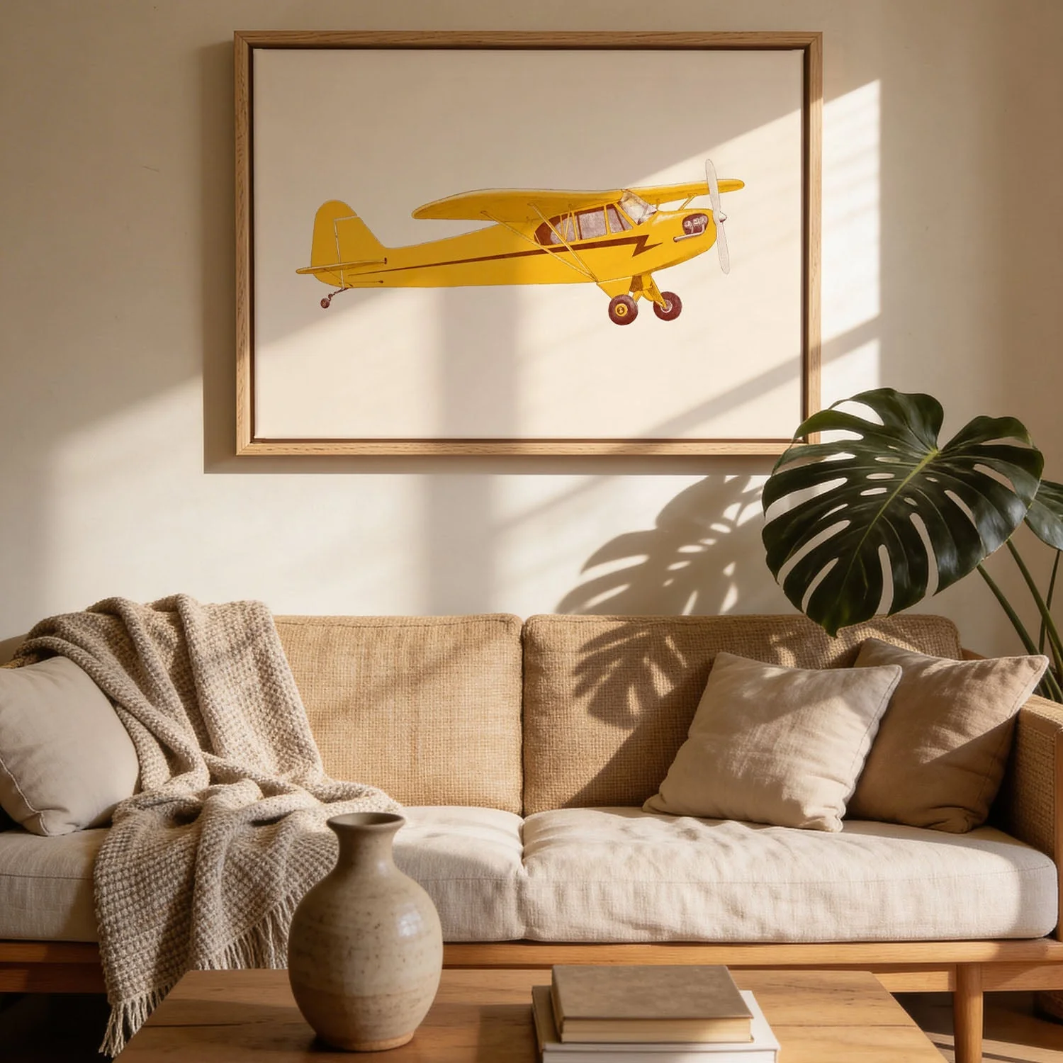 Little Yellow Club - Plane by Florent Bodart - Image 2