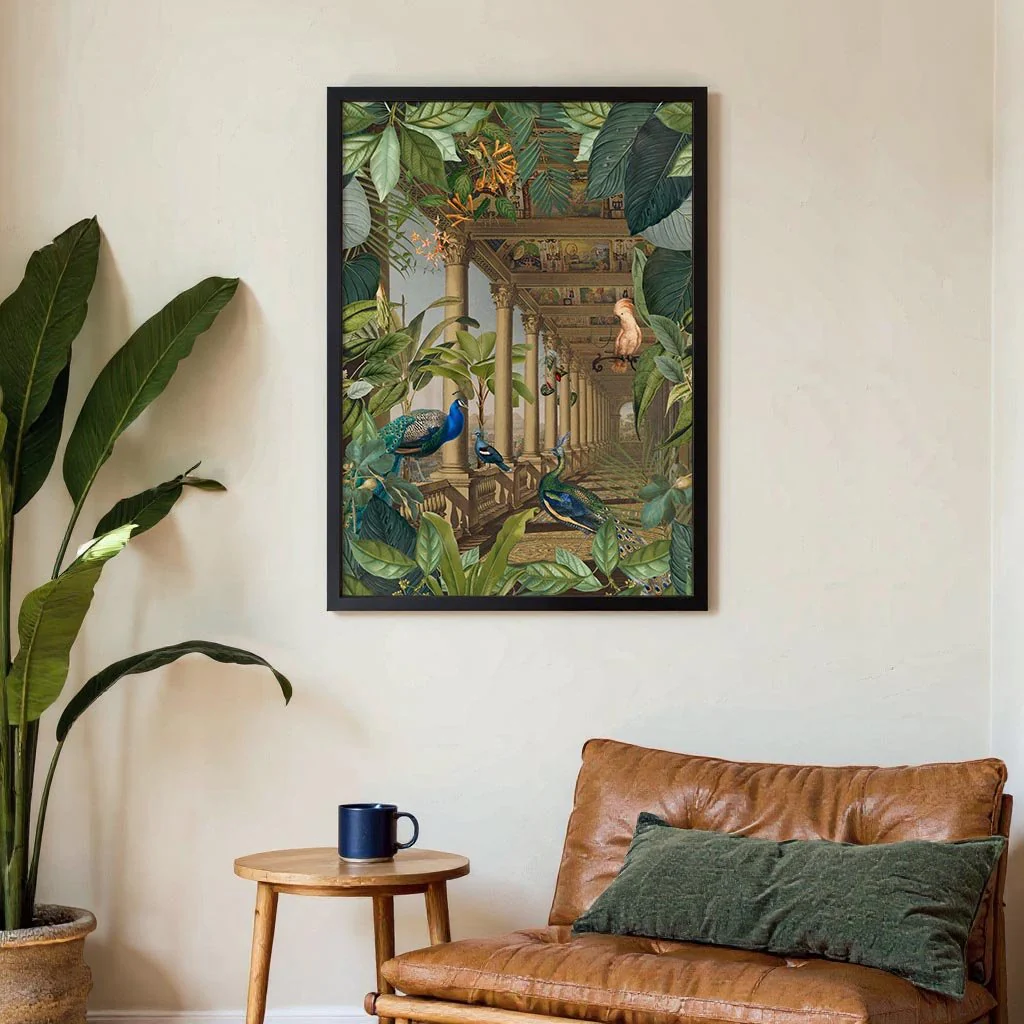 Lost Jungle Place With Peacocks 2 by Andrea Haase - Image 3