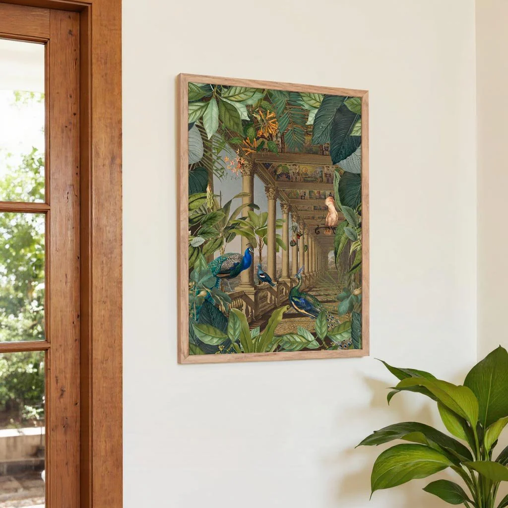 Lost Jungle Place With Peacocks 2 by Andrea Haase - Image 4