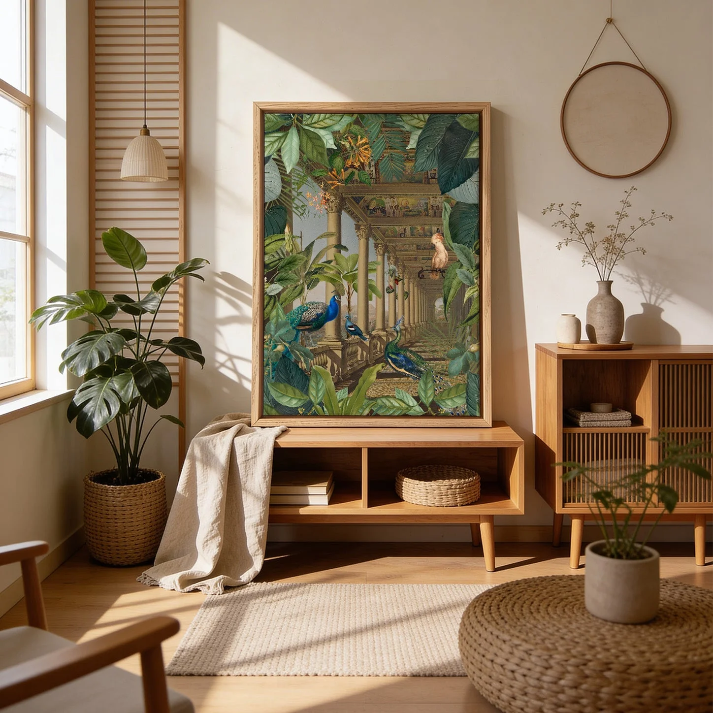 Lost Jungle Place With Peacocks 2 by Andrea Haase - Image 4