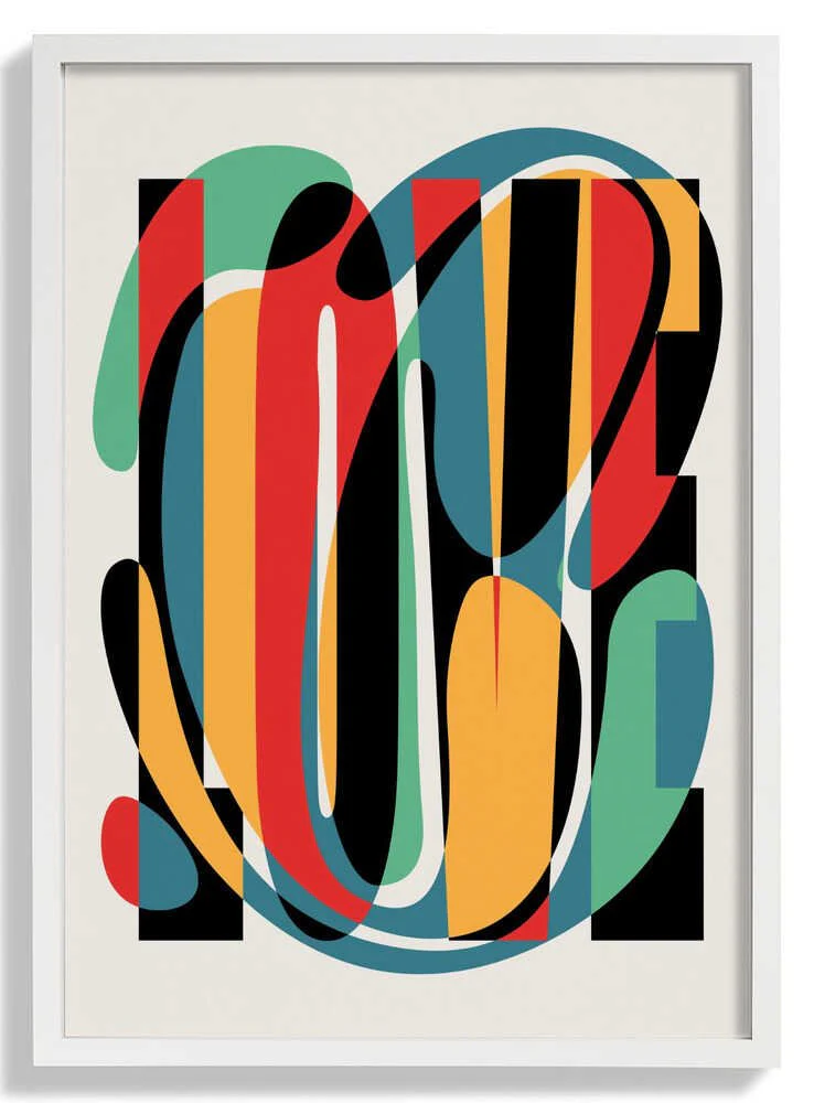 Love Abstract Design by Retrodrome - Image 5