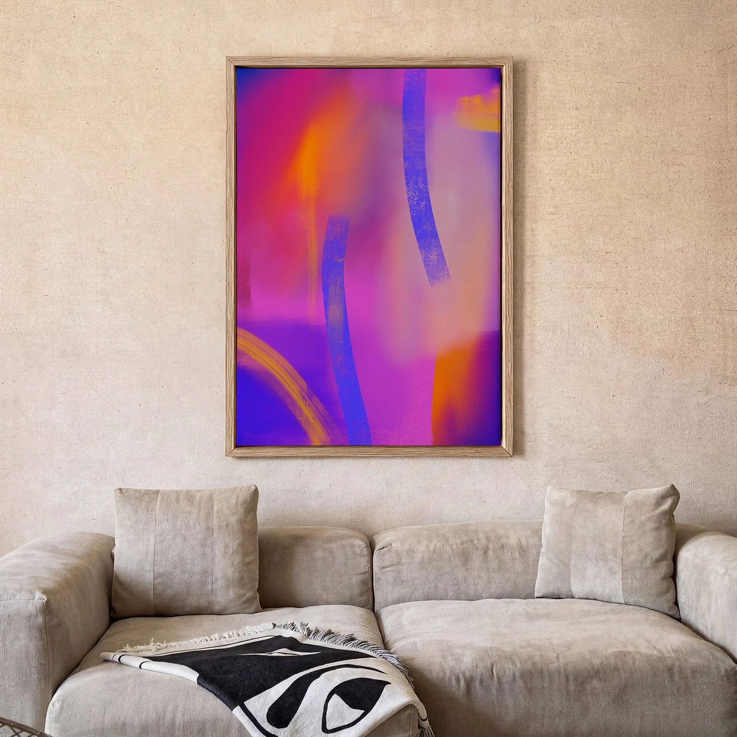 Luster Abstract Art Print - Image 2