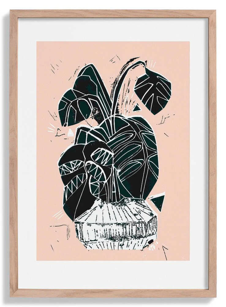 Magical Monstera by Sarah Fitzgerald