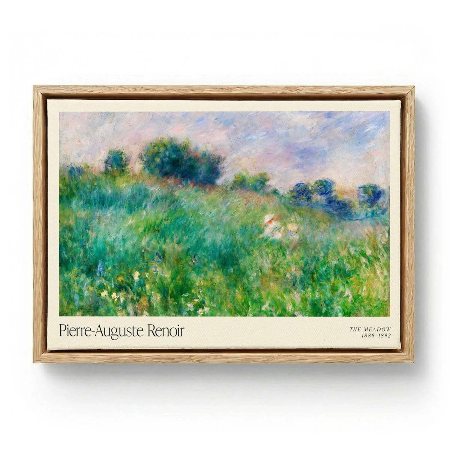 Meadow Art Exhibition by Pierre A. Renoir