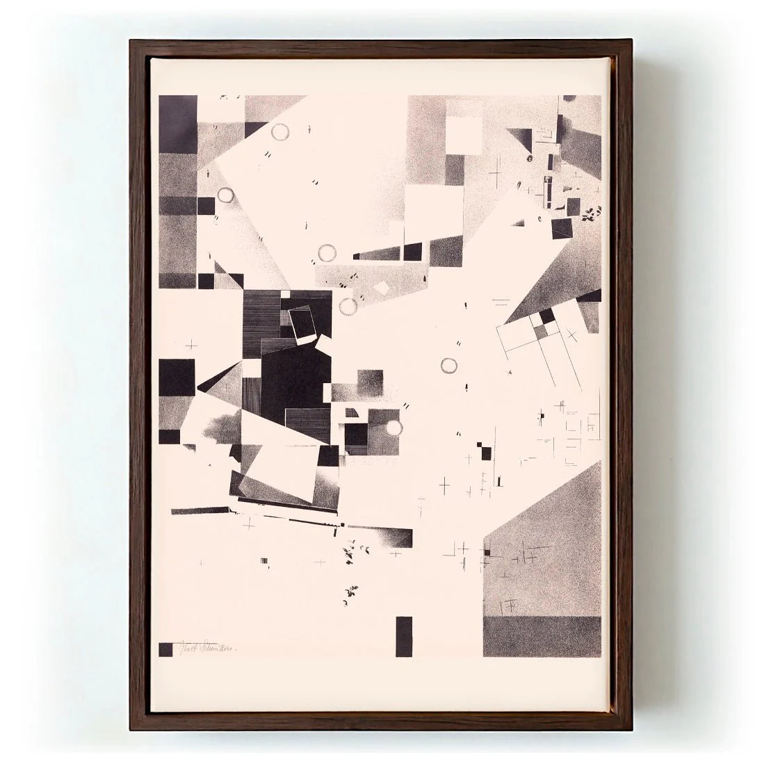 Merz 3 Kurt Schwitters 6 Lithos Pl3 by Kurt Schwitters - Image 6
