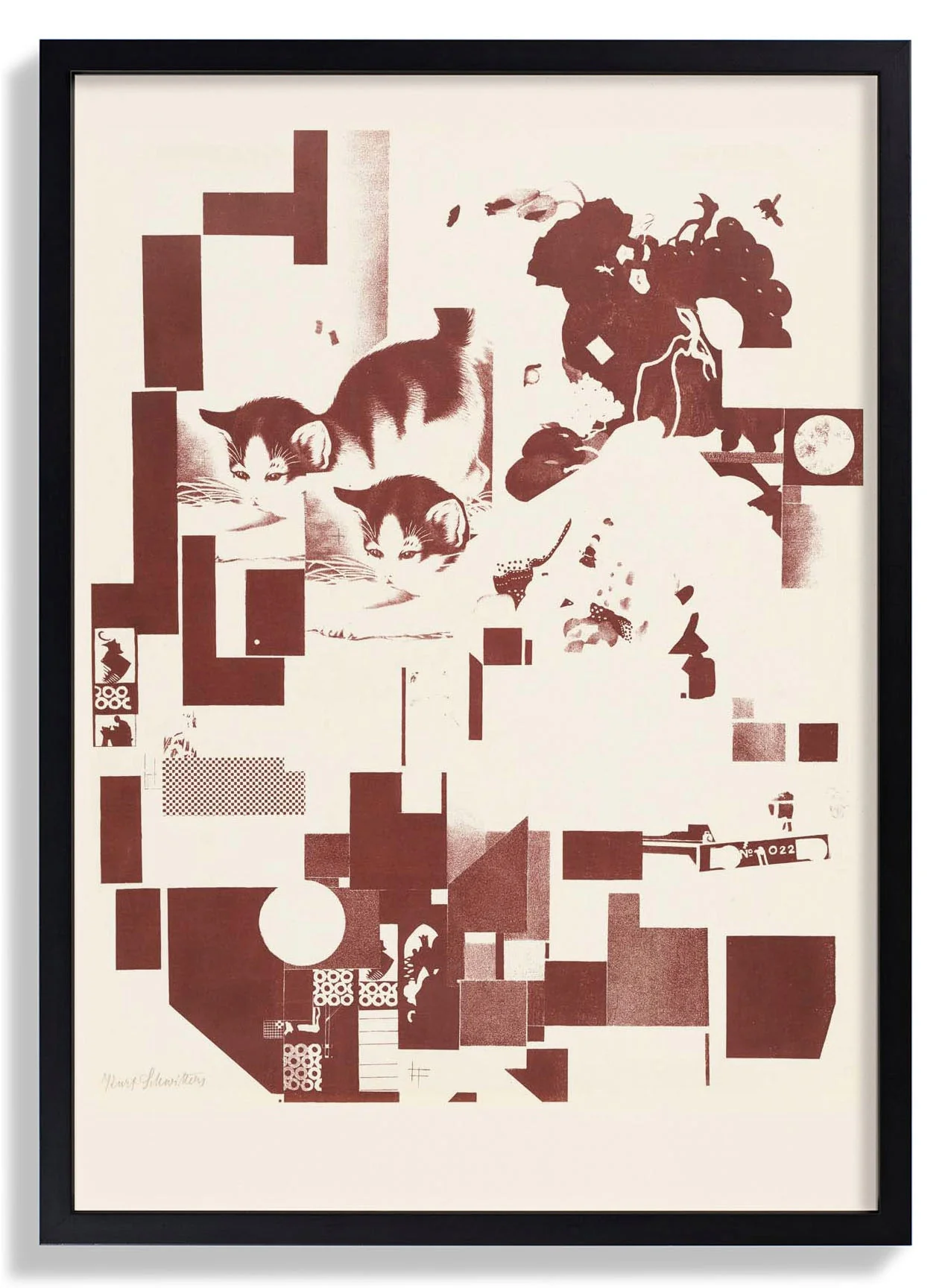 Merz 3 Kurt Schwitters 6 Lithos Pl6 by Kurt Schwitters - Image 7