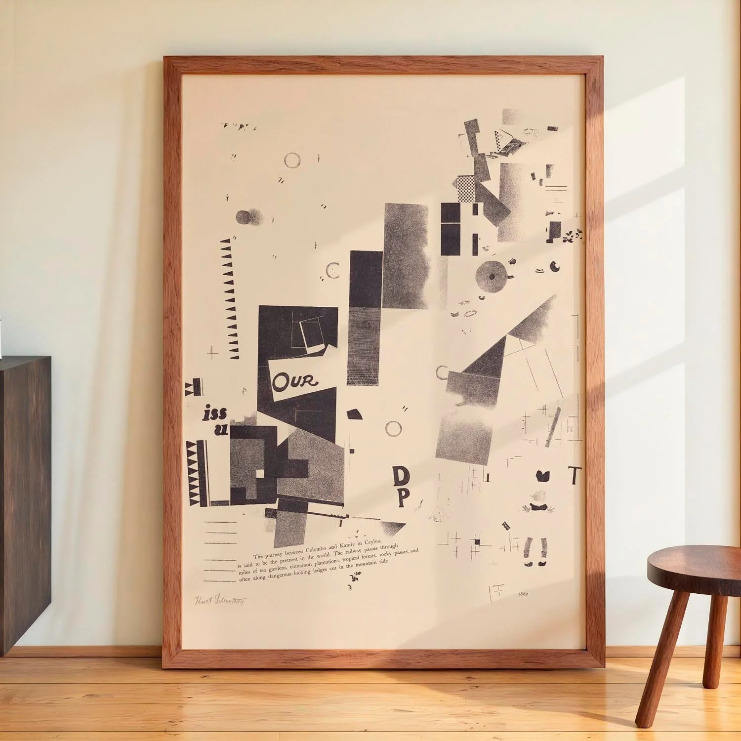 Merz 3 Kurt Schwitters 6 Lithos Pl7 by Kurt Schwitters - Image 4