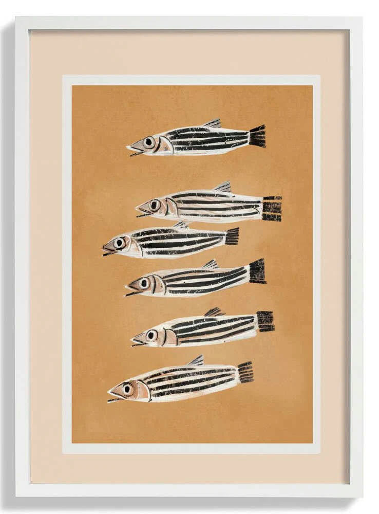 Minimal Fish Study by City Art - Image 5