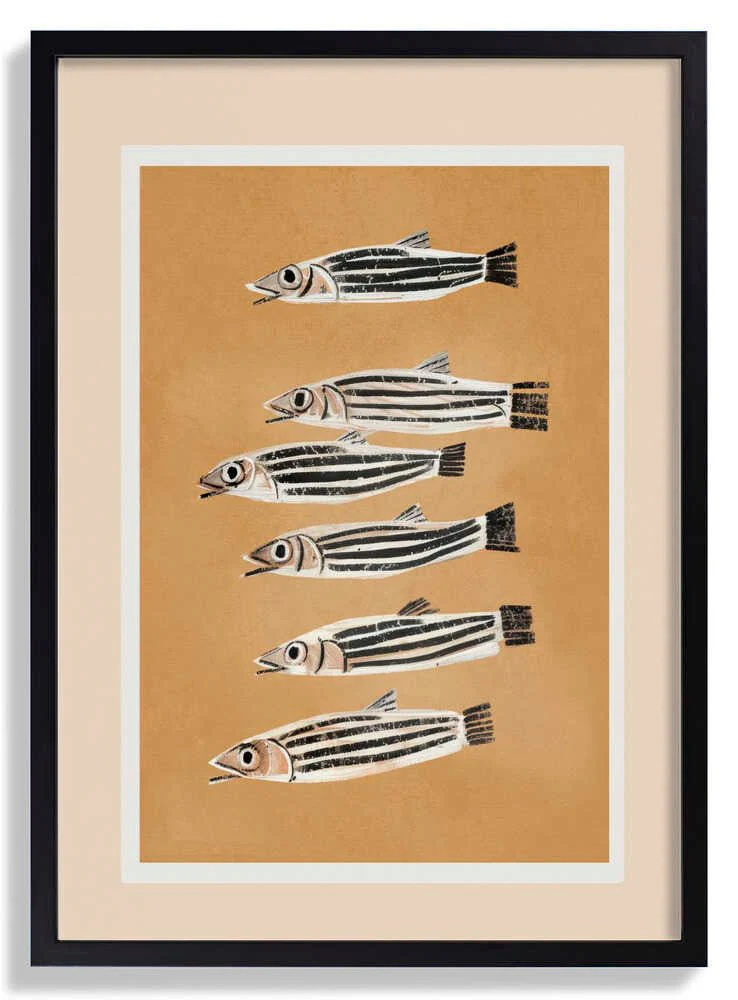 Minimal Fish Study by City Art - Image 6