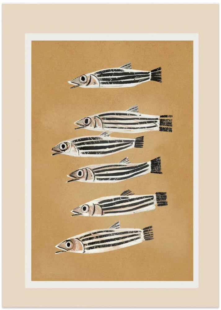 Minimal Fish Study by City Art - Image 8