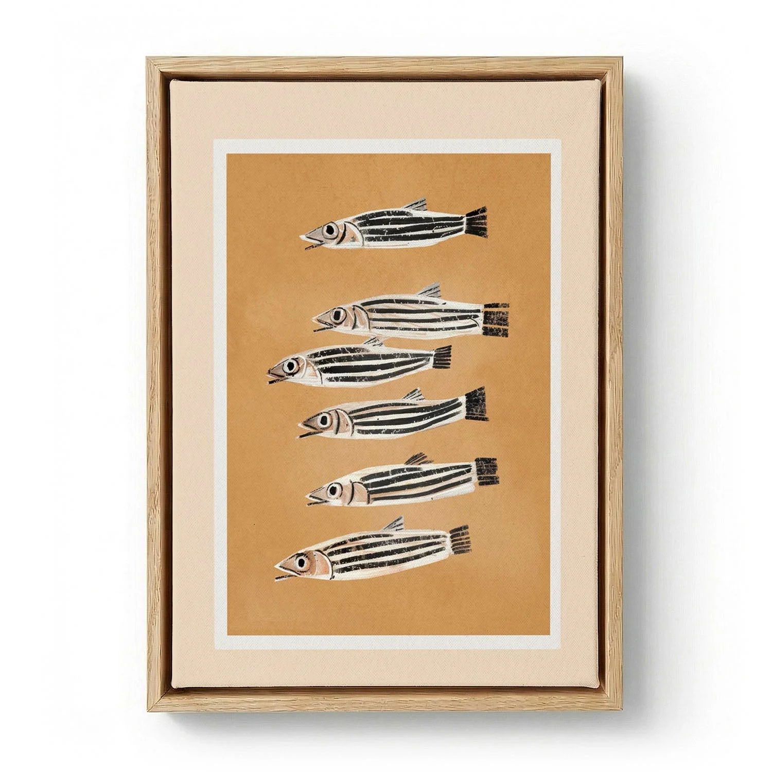 Minimal Fish Study by City Art