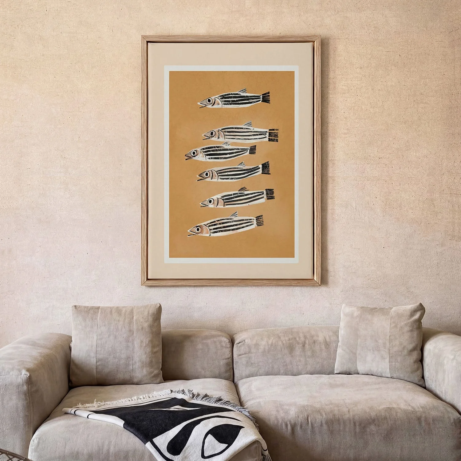 Minimal Fish Study by City Art - Image 2