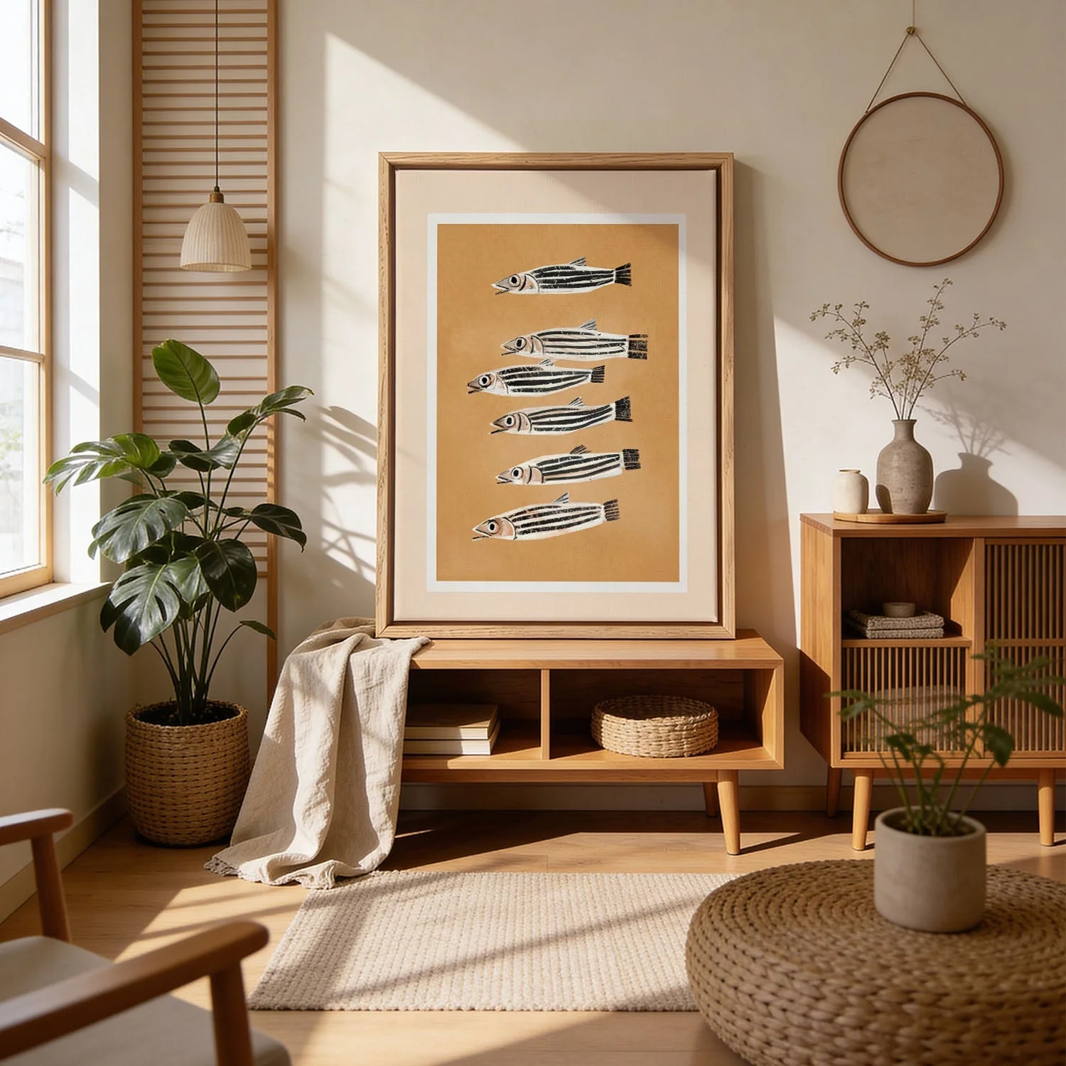 Minimal Fish Study by City Art - Image 4
