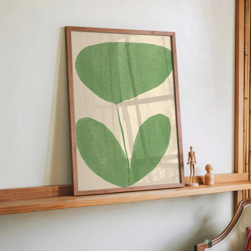 Minimal Green Blossom by Treechild - Image 2