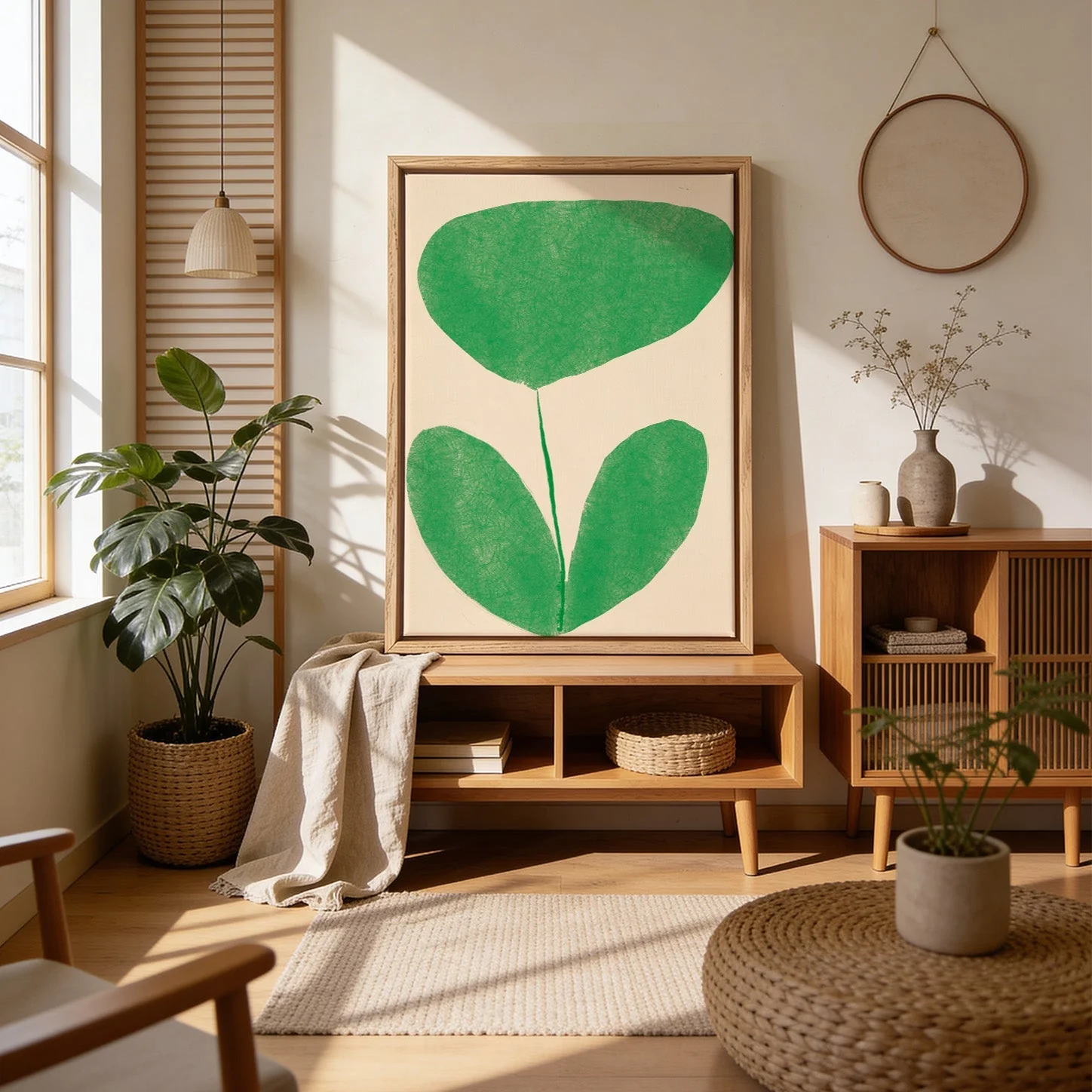 Minimal Green Blossom by Treechild - Image 4