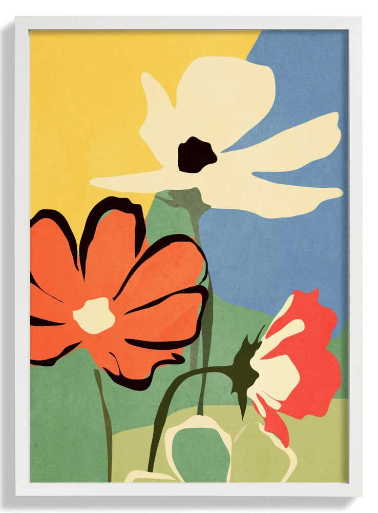 Modern Abstract Art Flowers by ThingDesign - Image 5
