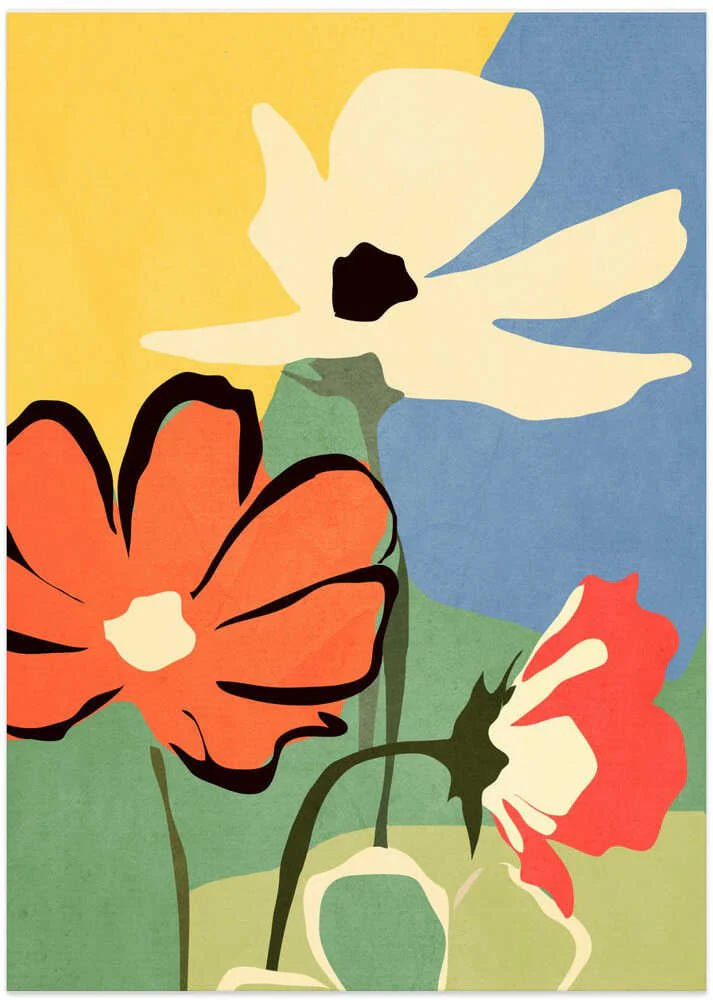 Modern Abstract Art Flowers by ThingDesign - Image 8