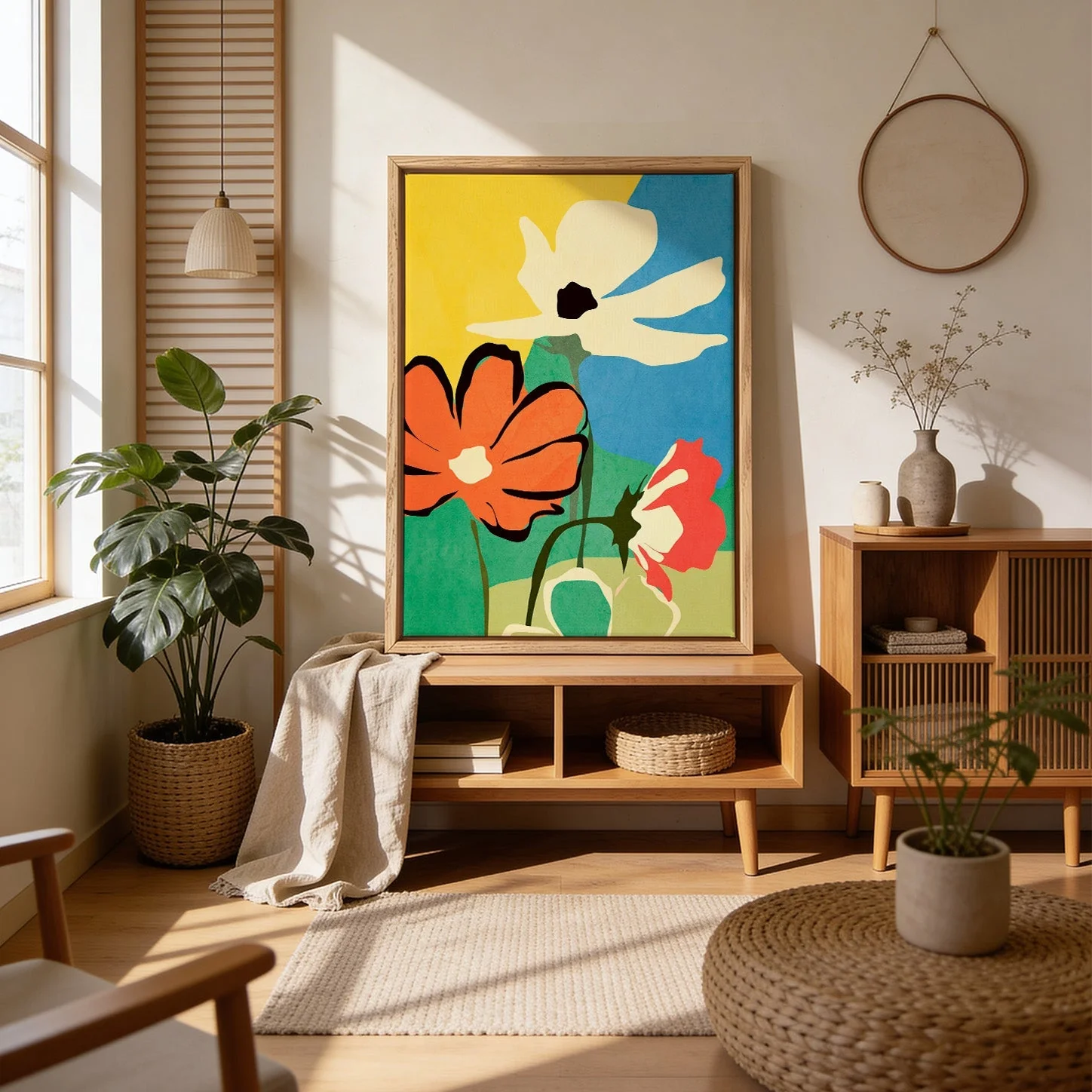 Modern Abstract Art Flowers by ThingDesign - Image 4