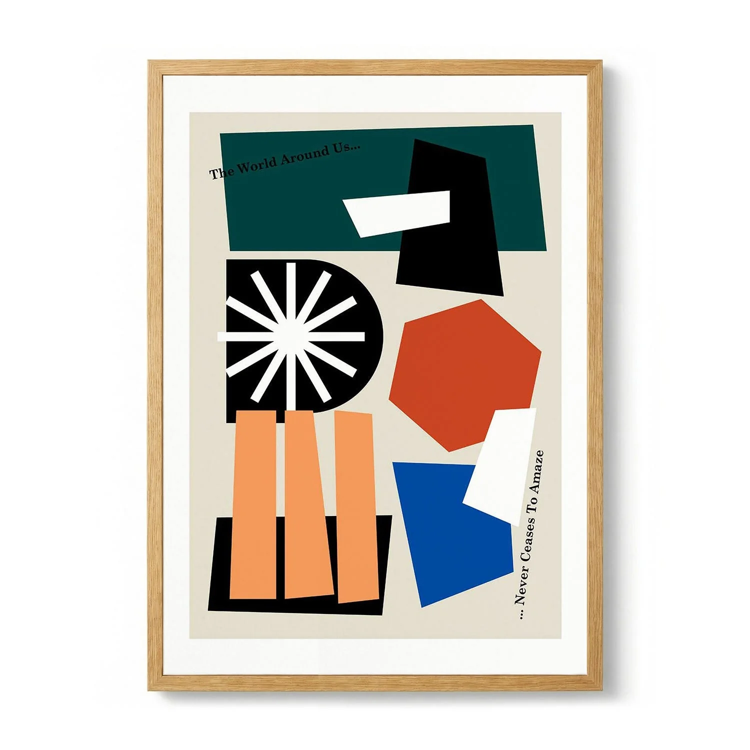 Modern Abstract Forms by Frances Collett