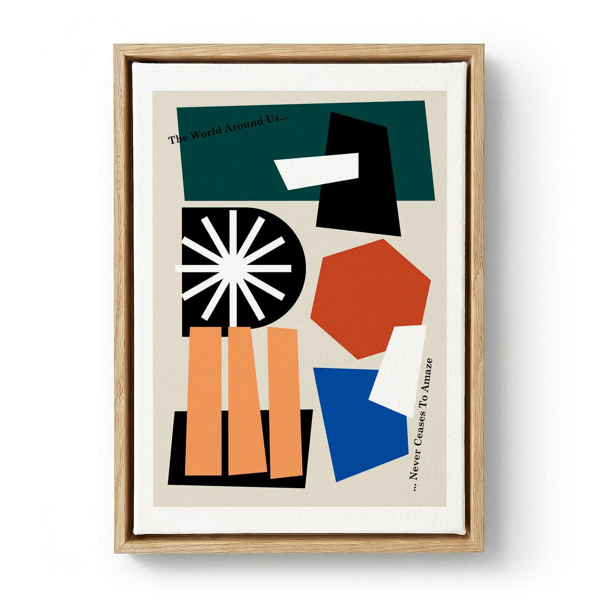 Modern Abstract Forms by Frances Collett