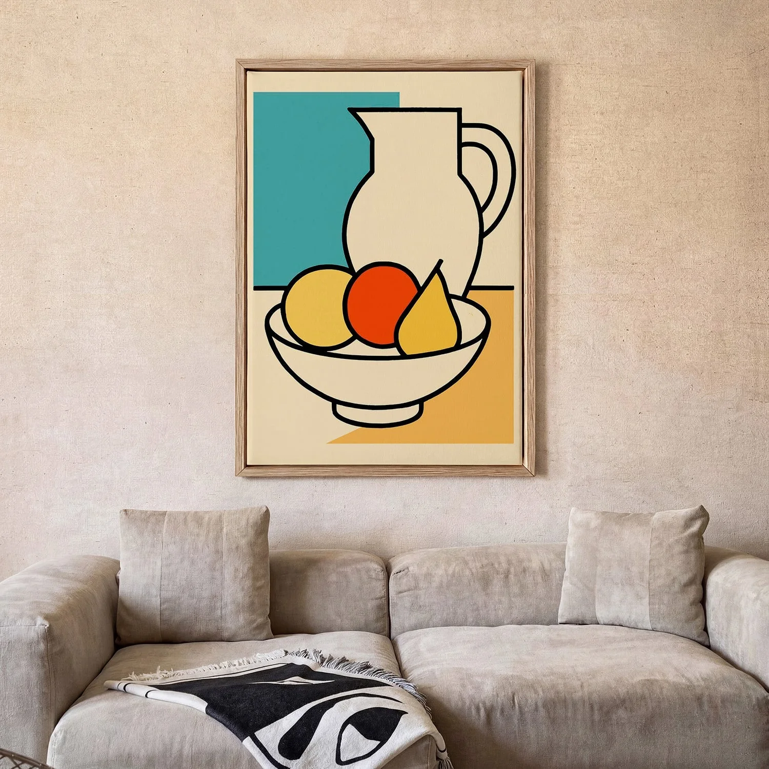 Modern Fruit Still Life by Little Dean - Image 2