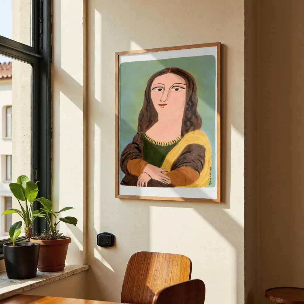 Modern Mona Lisa by Karin Lauria - Image 4