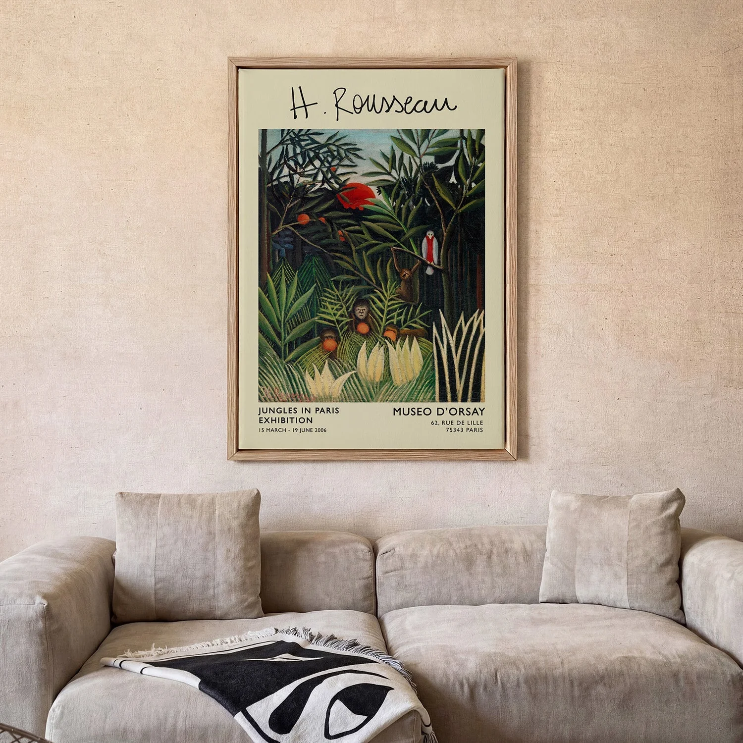 Monkeys and Parrot Rousseau Exhibition - Image 2