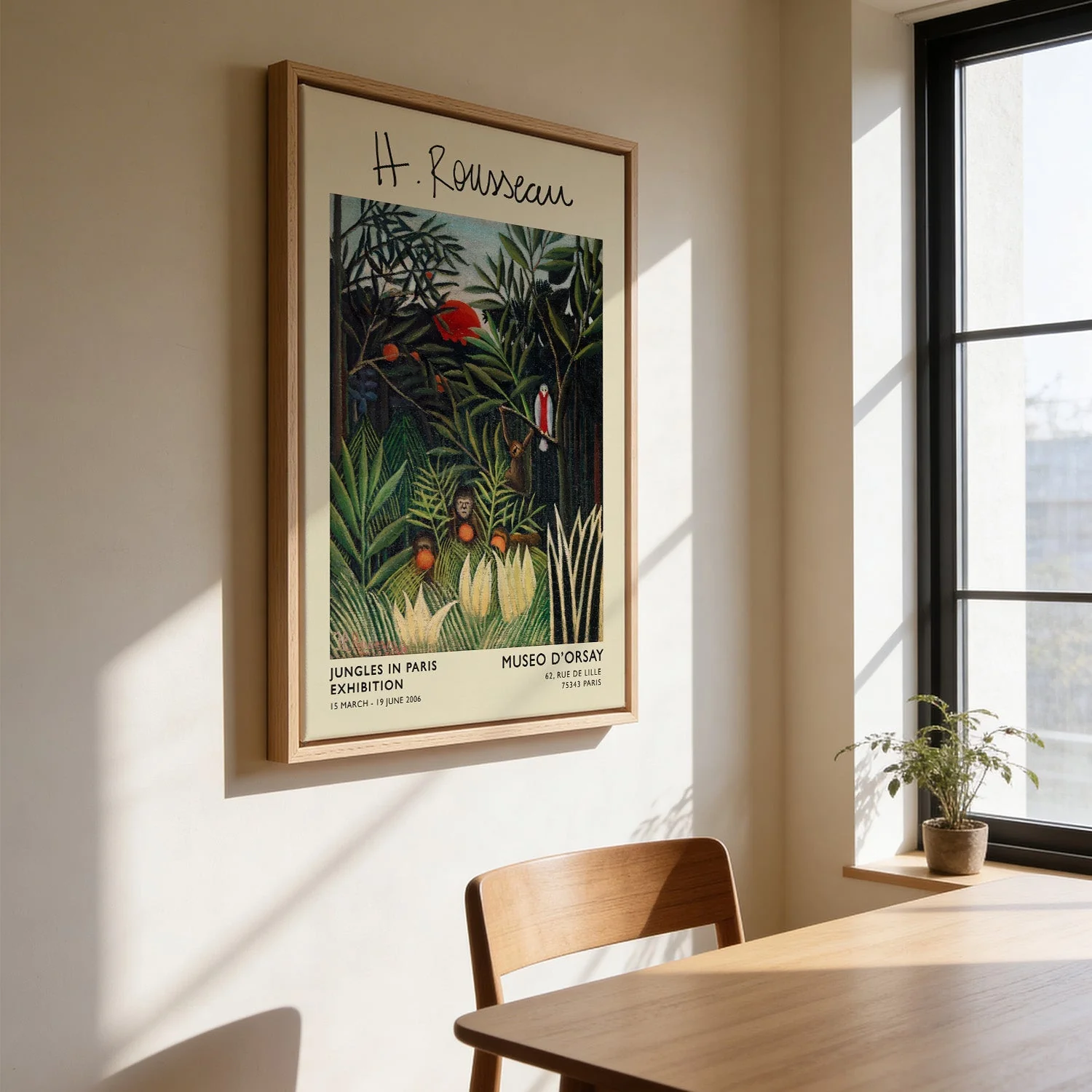Monkeys and Parrot Rousseau Exhibition - Image 3